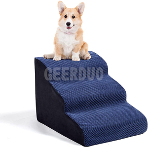 Escaleras para mascotas para camas altas y sofás Cubierta plegable para máquina GRDCS-9