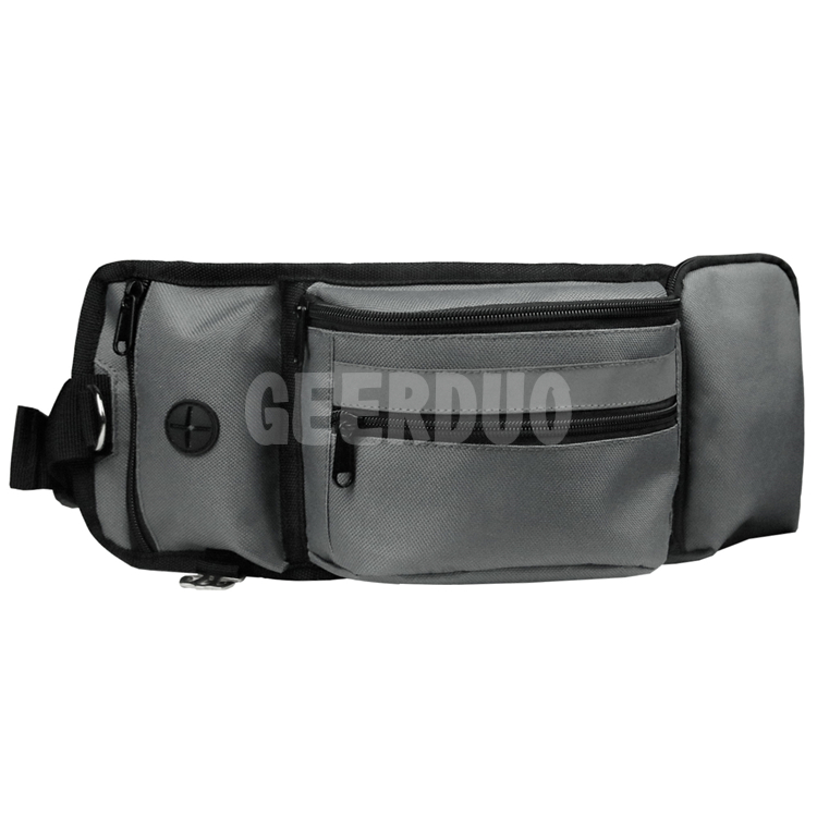 Bolsa de entrenamiento para perros Dispensador de bolsas para caca integrado con portabotellas de agua oculto GRDBR-4