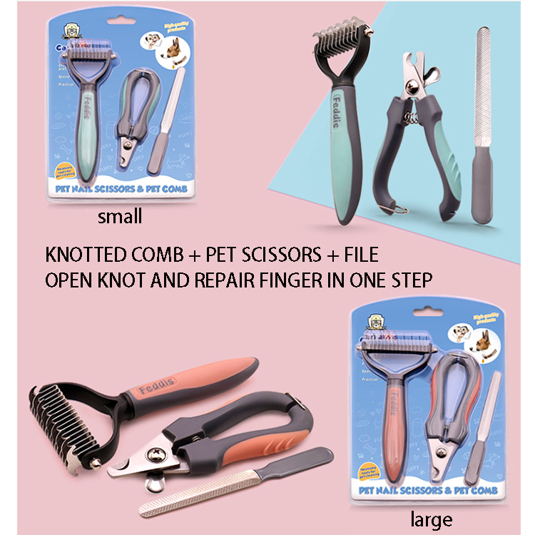 conjunto de herramientas de aseo para mascotas (12)