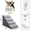 Escaleras para mascotas para camas altas y sofás Cubierta plegable para máquina GRDCS-5