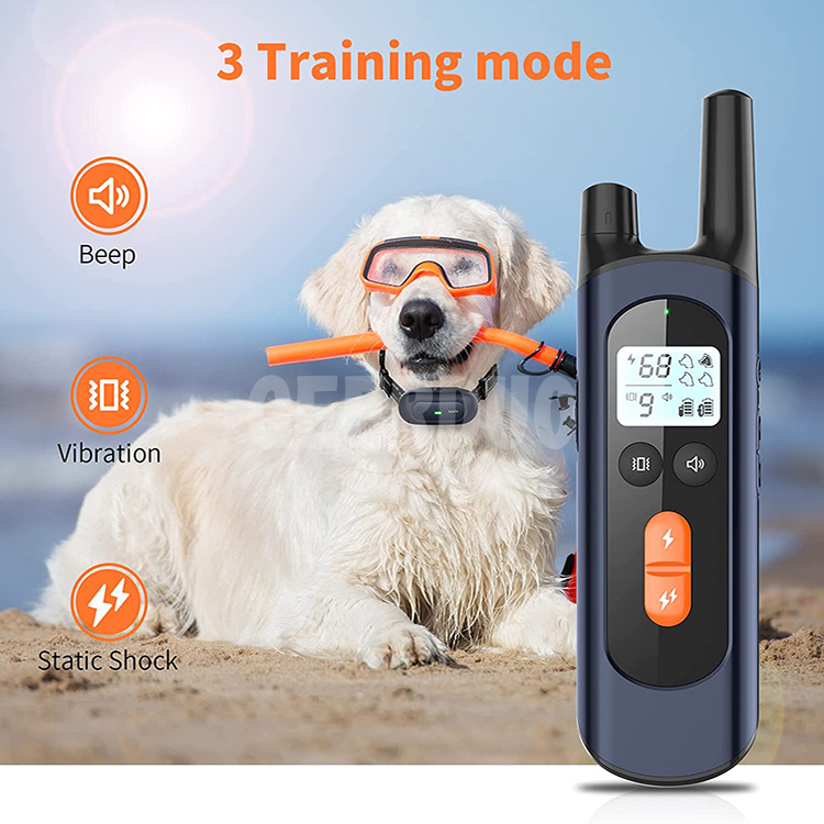 Collares para perros de entrenamiento remoto de 1600 pies GRDHC-5