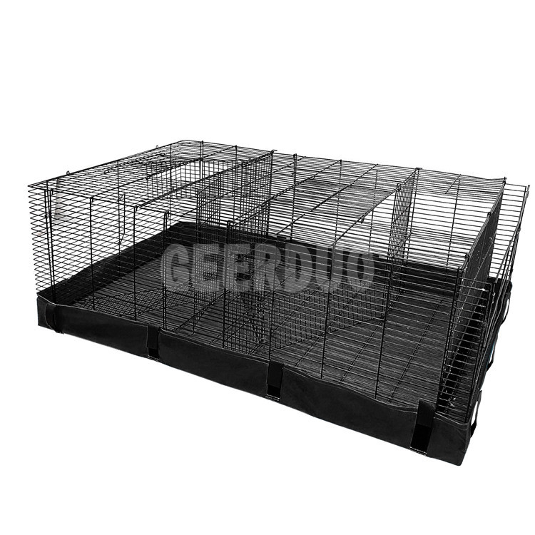 Cubierta inferior de la jaula, jaula de pájaros grande, resistente al agua, protector de carcasa GRDCO-8