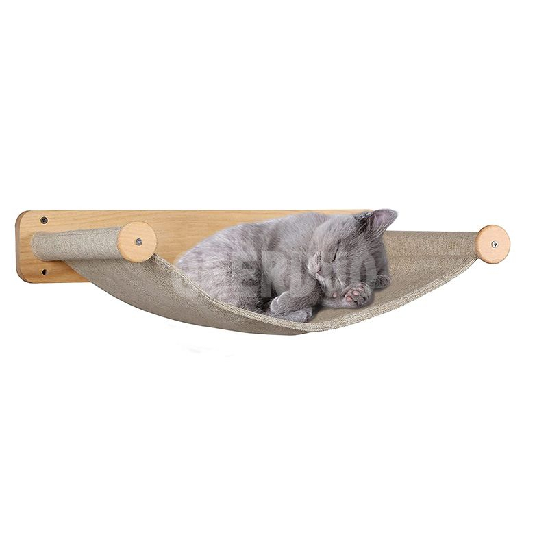 Hamacas para gatos montadas en la pared para gatos de interior - Estantes y perchas para pared GRDDH-8