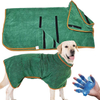 Dog Fast Dring Coat Toalla Albornoz Súper Absorbente GRDGB-4