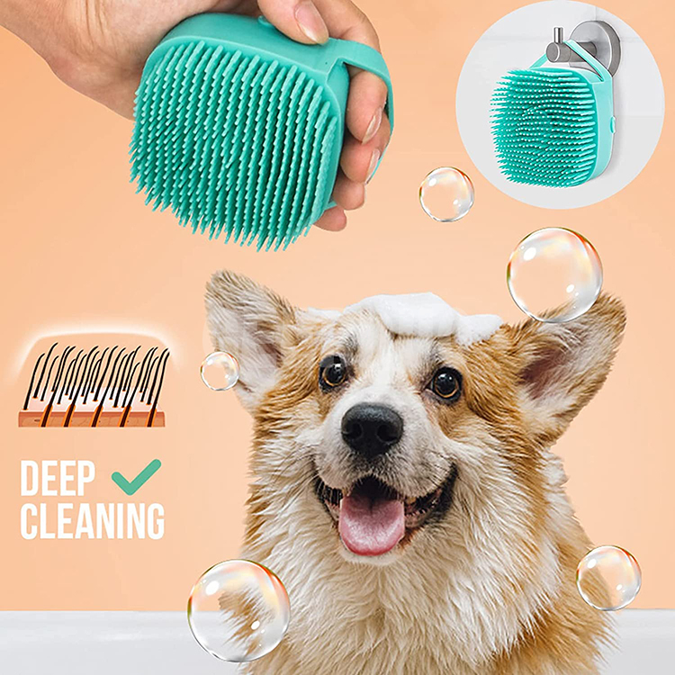 Cepillo de aseo para baño de mascotas (17)