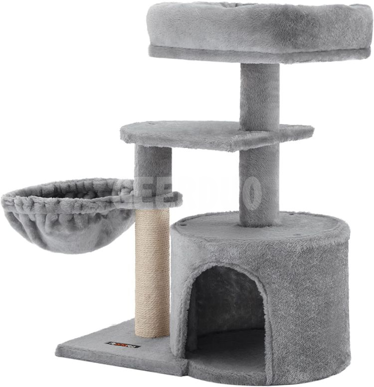 Cute Cat Tree Kitten Cat Tower para interior GRDTR-1