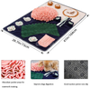 Juego de alimentación interactivo para perros grandes Snuffle Mat con rompecabezas GRDFM-9