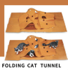 Nueva alfombra de juego de túneles de gatos de tela de fieltro alfombra de mordedura de gato GRDTC-4