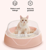 Caja de arena para gatos semicerrada a prueba de salpicaduras y desodorante GRDGL-4