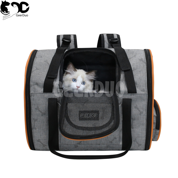 Pet Super Ventilated Design Travel Carrier Backpack para mascotas pequeñas GRDBB-9