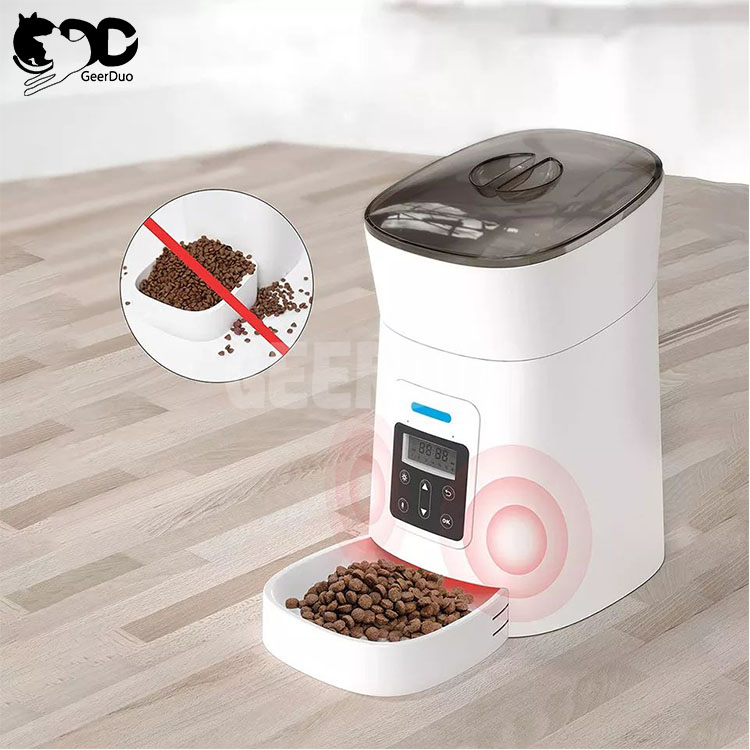 Alimentador automático de mascotas Dispensador automático de alimentos para mascotas con comedero diseñado GRDSP-9