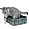 Caja de arena para gatos de viaje plegable portátil GRDGL-2
