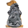 Impermeable para perros Camuflaje Chaqueta impermeable para mascotas con orificio para correa GRDAR-9