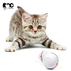 Juguete interactivo inteligente para gatos, versión más nueva, bola autogiratoria de 360 ​​grados, GRDSP-14 recargable por USB