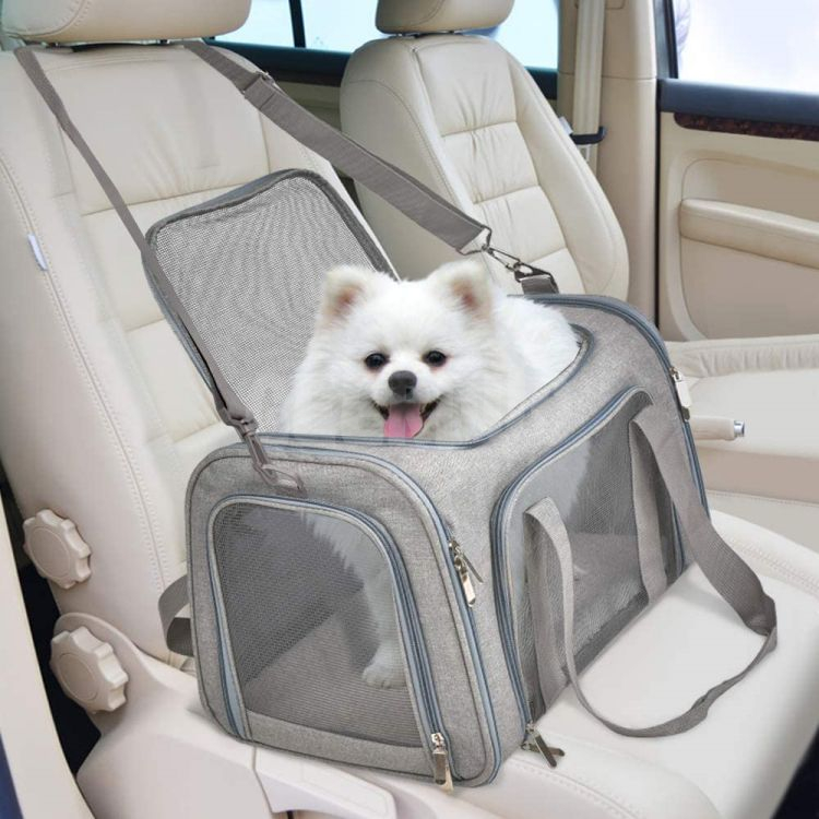 Bolsas transportadoras plegables para mascotas aprobadas por aerolíneas para cachorros GRDBC-1