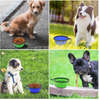 Tazón para perros plegable para exteriores Plato de riego para alimentación de mascotas GRDFB-1